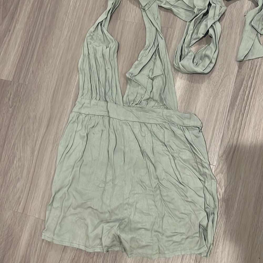 Open back romper